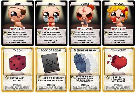 binding of isaac card game online